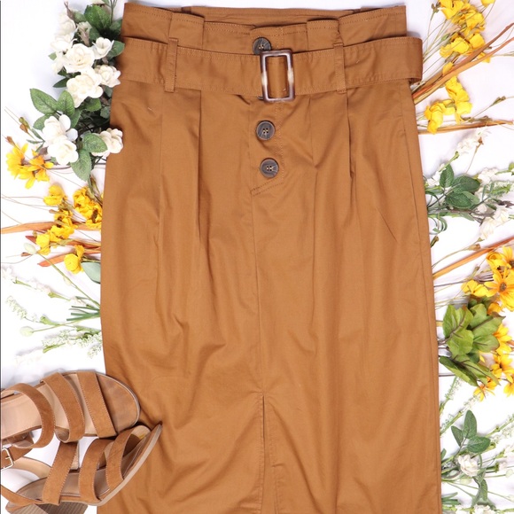 Paperbag Midi Skirt ❤️HP❤️ - Picture 9 of 9